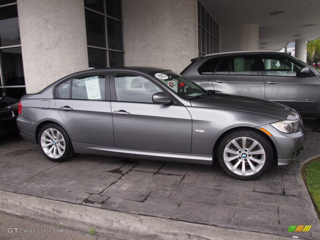 Space Gray Metallic 2011 BMW 3 Series 328i Sedan Exterior Photo #78008306