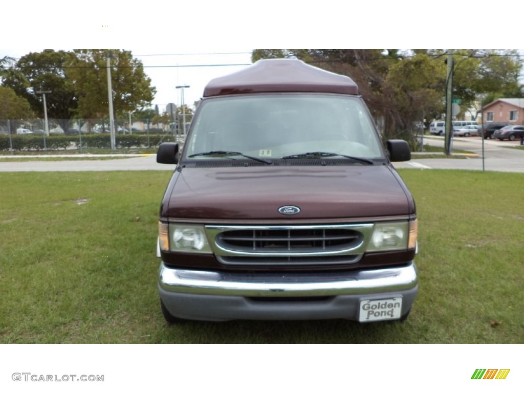 2000 E Series Van E150 Passenger Conversion - Chestnut Metallic / Medium Parchment photo #6