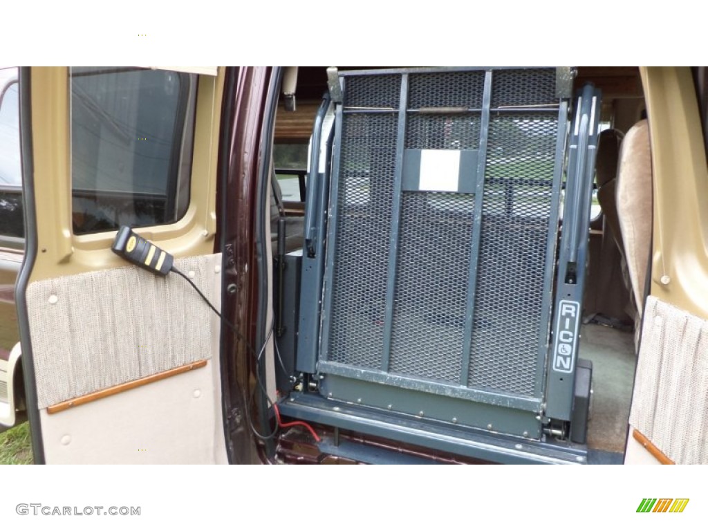 2000 E Series Van E150 Passenger Conversion - Chestnut Metallic / Medium Parchment photo #14