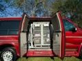 1997 Toreador Red Metallic Ford E Series Van E150 Conversion Van  photo #14