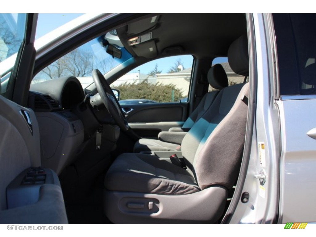 2010 Odyssey EX - Alabaster Silver Metallic / Gray photo #8