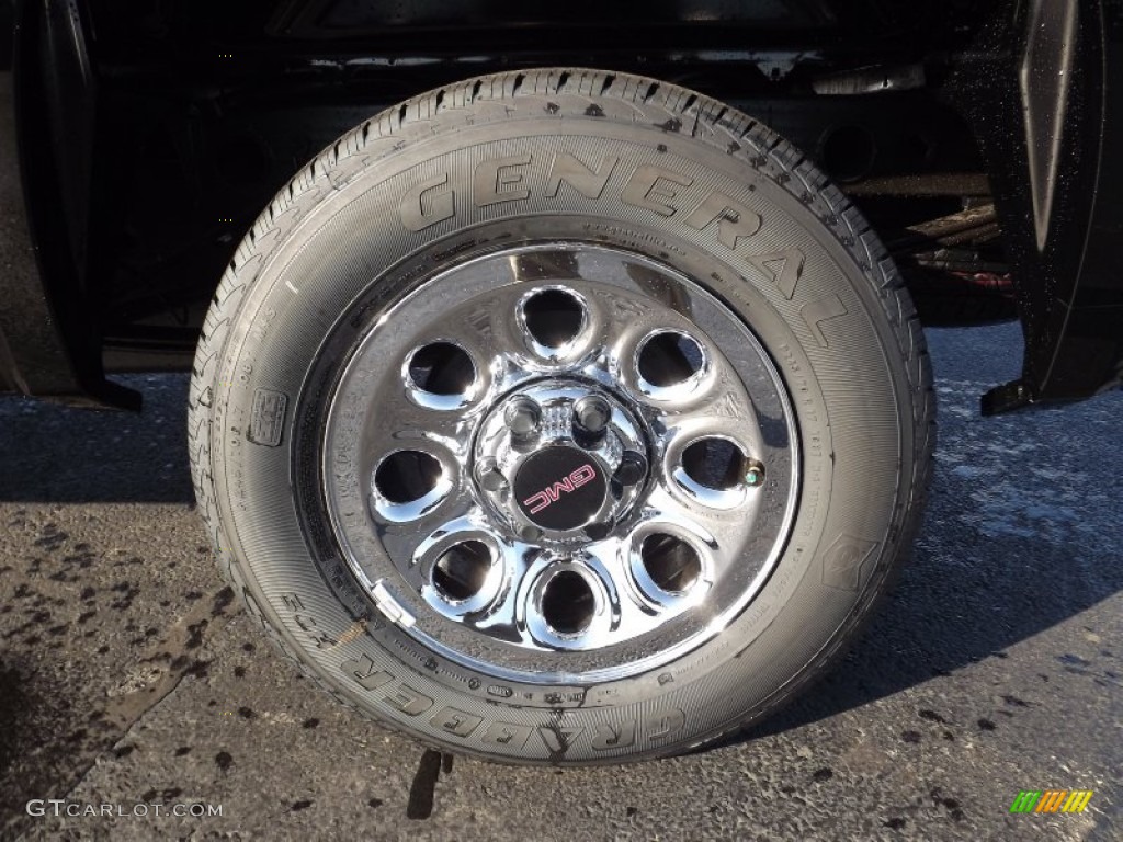 2013 Sierra 1500 SL Crew Cab - Onyx Black / Ebony photo #19