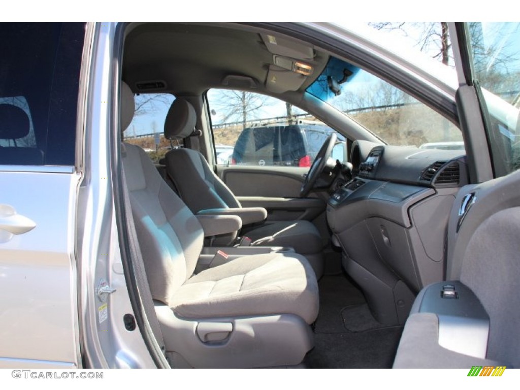 2010 Odyssey EX - Alabaster Silver Metallic / Gray photo #17