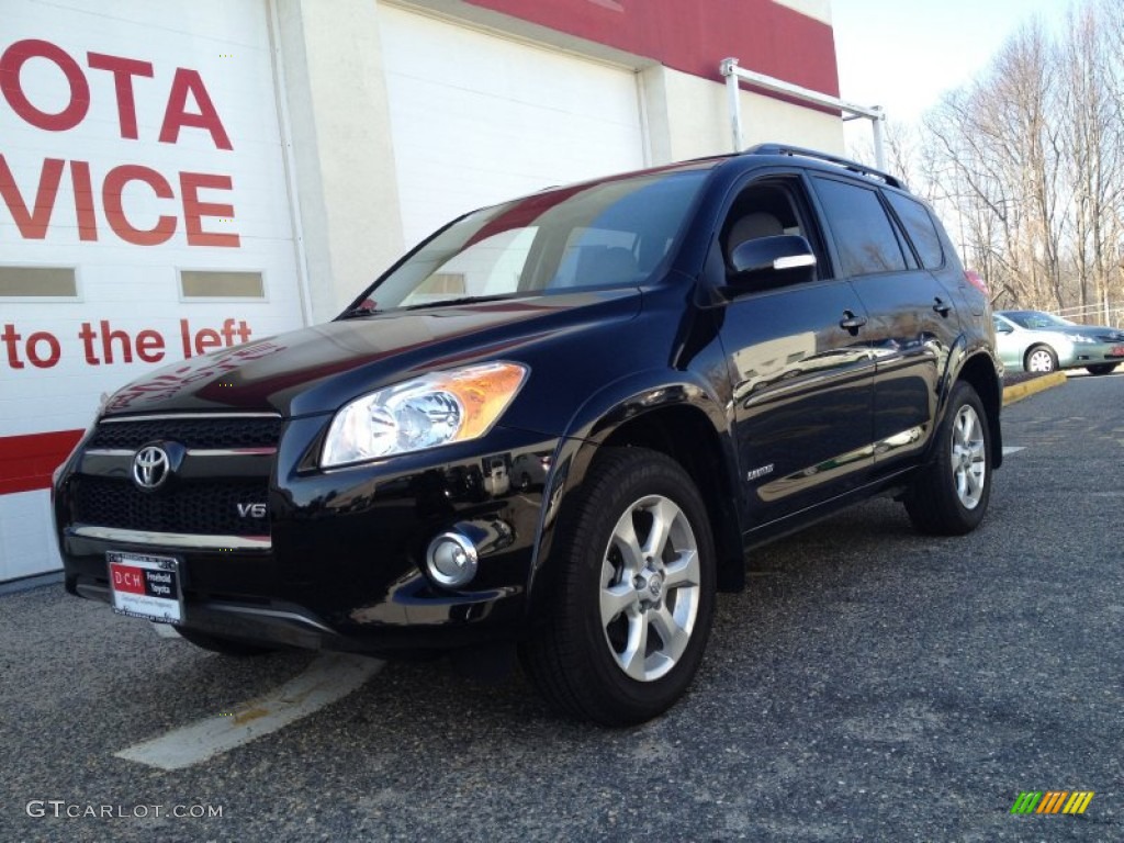 2012 RAV4 V6 4WD - Black / Ash photo #1