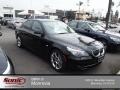 2010 Jet Black BMW 5 Series 535i Sedan  photo #1