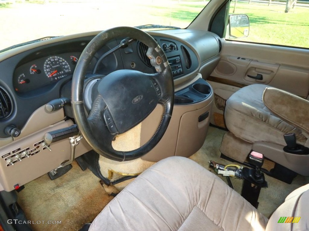 Medium Graphite Interior 1997 Ford E Series Van E150 Conversion Van Photo #78010073