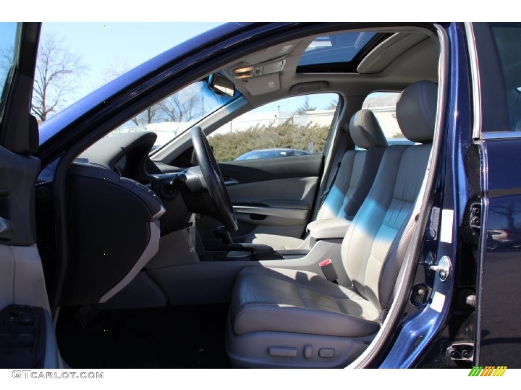 2010 Accord EX-L Sedan - Royal Blue Pearl / Gray photo #10