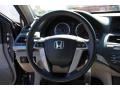Gray 2010 Honda Accord EX-L Sedan Steering Wheel