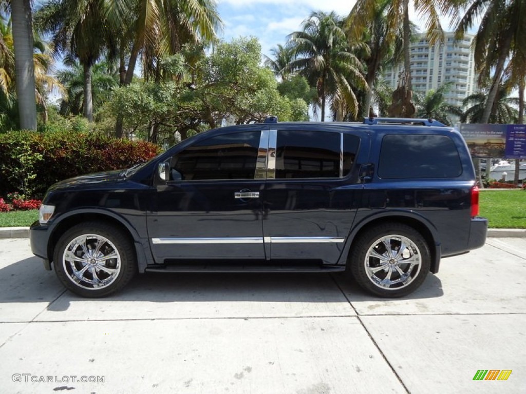 Pacific Sapphire Blue 2007 Infiniti QX 56 4WD Exterior Photo #78010307