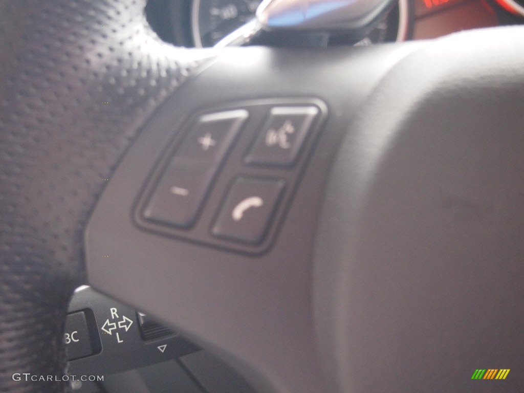 2010 3 Series 335i Coupe - Jet Black / Coral Red/Black Dakota Leather photo #21