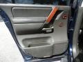 2007 Infiniti QX Graphite Black Interior Door Panel Photo