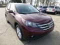 2013 Basque Red Pearl II Honda CR-V EX AWD  photo #6