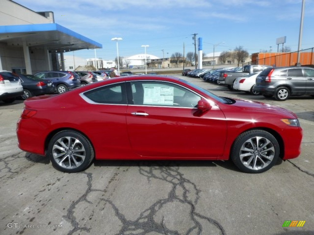 San Marino Red 2013 Honda Accord EX-L V6 Coupe Exterior Photo #78011425