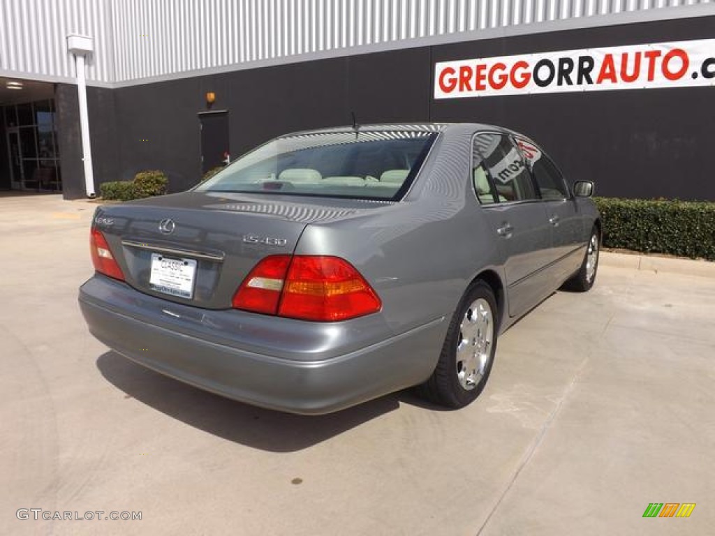 2001 LS 430 - Mystic Sea Green / Ecru Beige photo #7