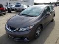 Urban Titanium Metallic - Civic Hybrid Sedan Photo No. 8