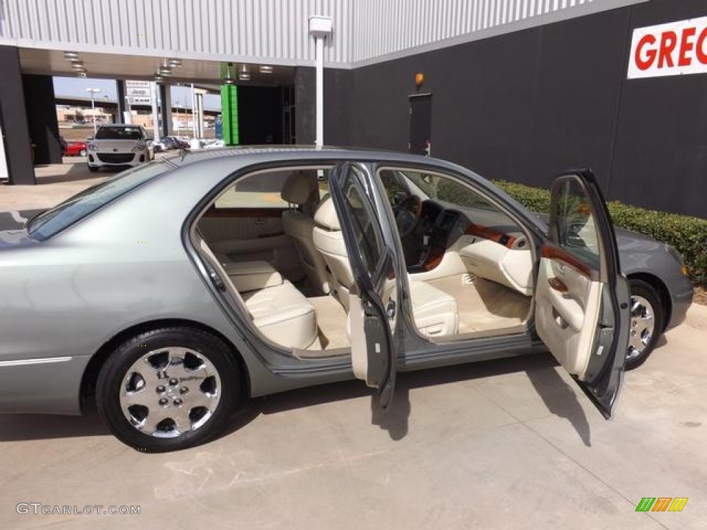 2001 LS 430 - Mystic Sea Green / Ecru Beige photo #8