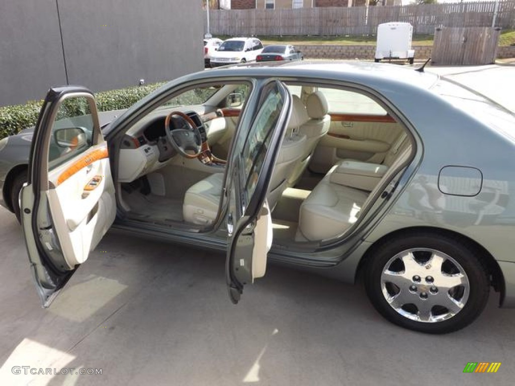 2001 LS 430 - Mystic Sea Green / Ecru Beige photo #9