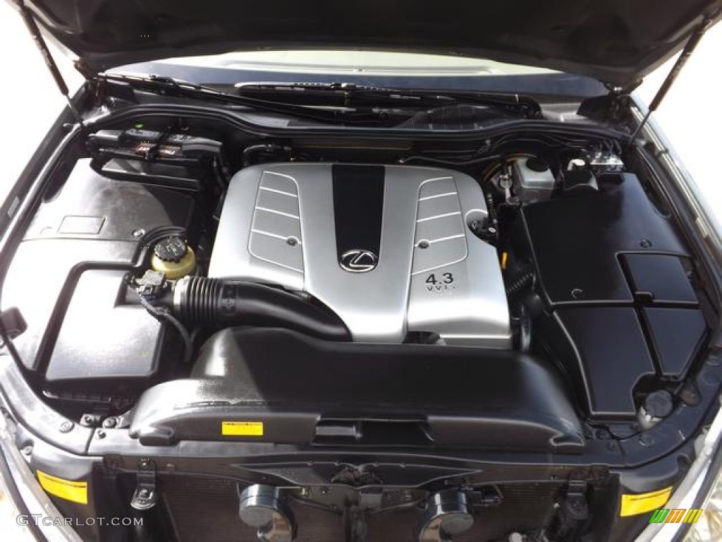 2001 Lexus LS 430 4.3 Liter DOHC 32 Valve VVT-i V8 Engine Photo #78011675