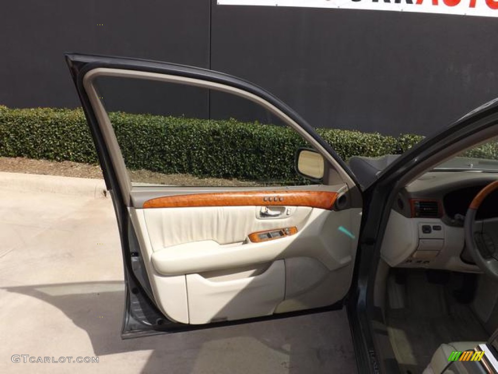 2001 LS 430 - Mystic Sea Green / Ecru Beige photo #35