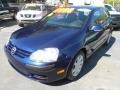 2007 Shadow Blue Metallic Volkswagen Rabbit 2 Door  photo #3