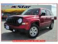 Deep Cherry Red Crystal Pearl 2011 Jeep Patriot Sport