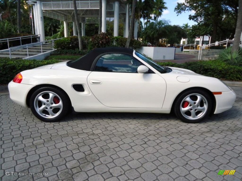 Biarritz White 2000 Porsche Boxster Standard Boxster Model Exterior Photo #78012918