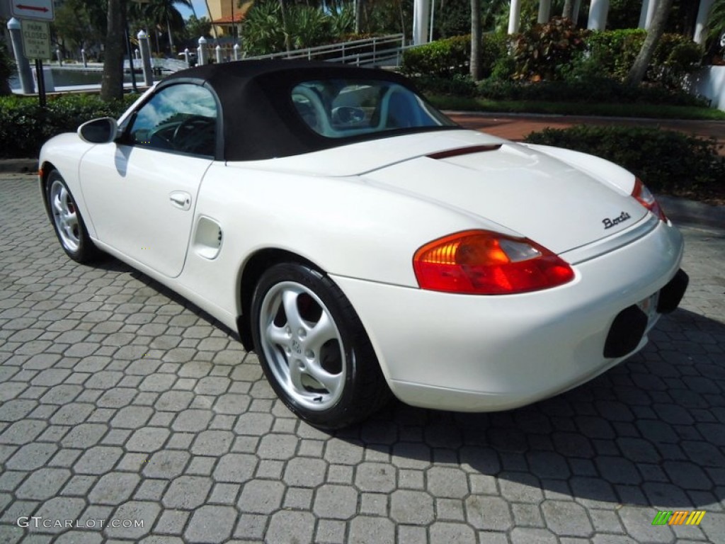 Biarritz White 2000 Porsche Boxster Standard Boxster Model Exterior Photo #78012971