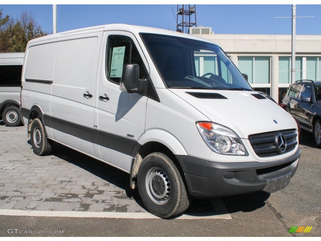 Arctic White 2013 Mercedes-Benz Sprinter 2500 Cargo Van Exterior Photo #78013993