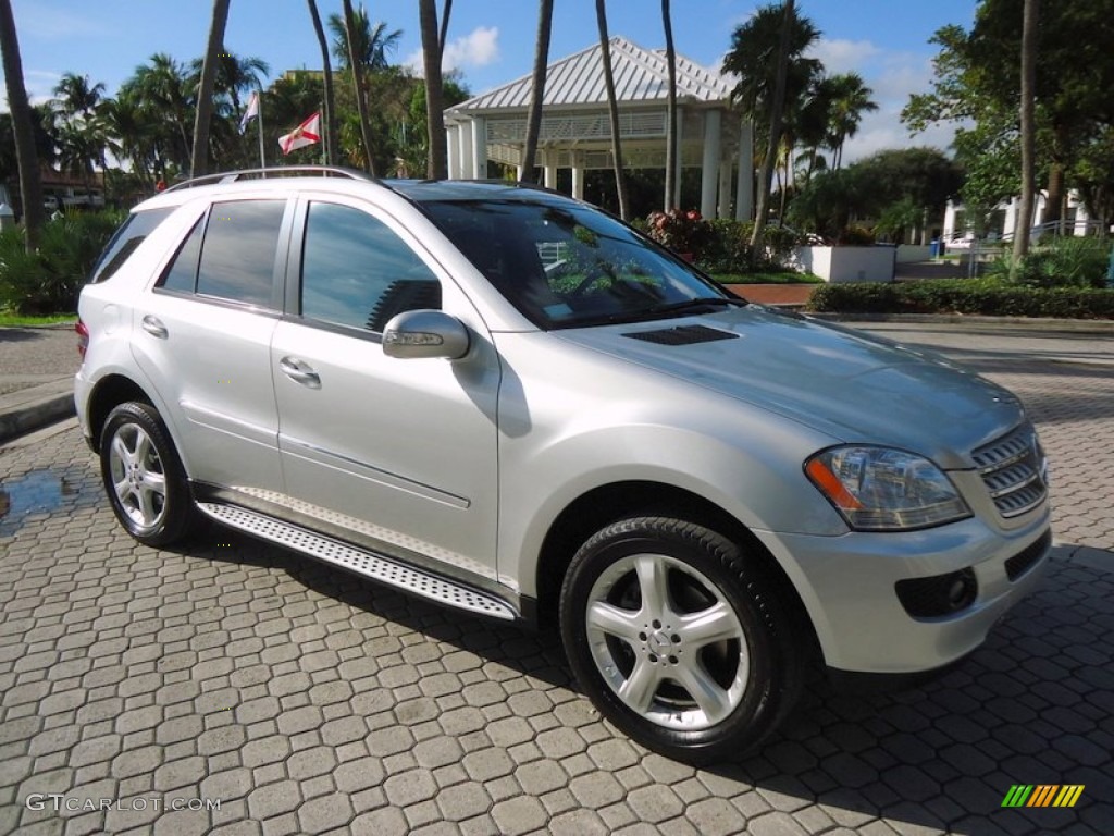 Iridium Silver Metallic 2007 Mercedes-Benz ML 350 4Matic Exterior Photo #78014058
