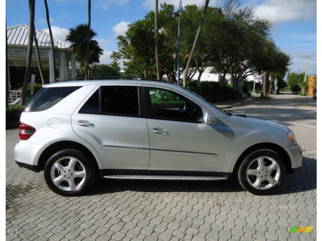Iridium Silver Metallic 2007 Mercedes-Benz ML 350 4Matic Exterior Photo #78014132
