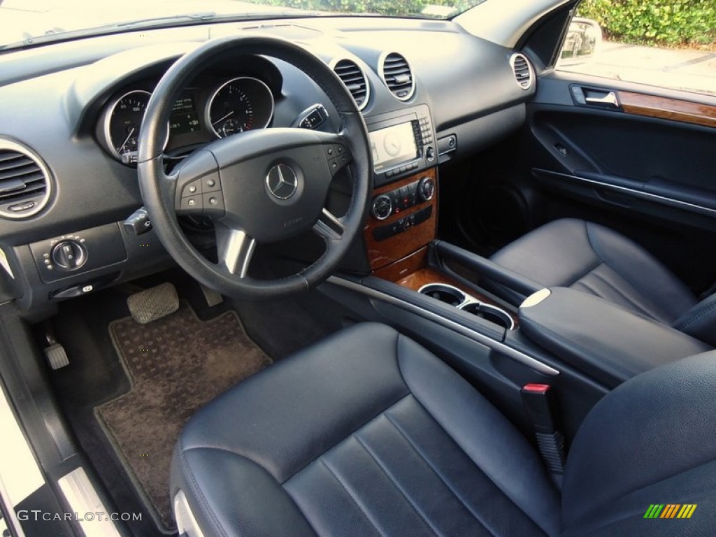 Black Interior 2007 Mercedes-Benz ML 350 4Matic Photo #78014153
