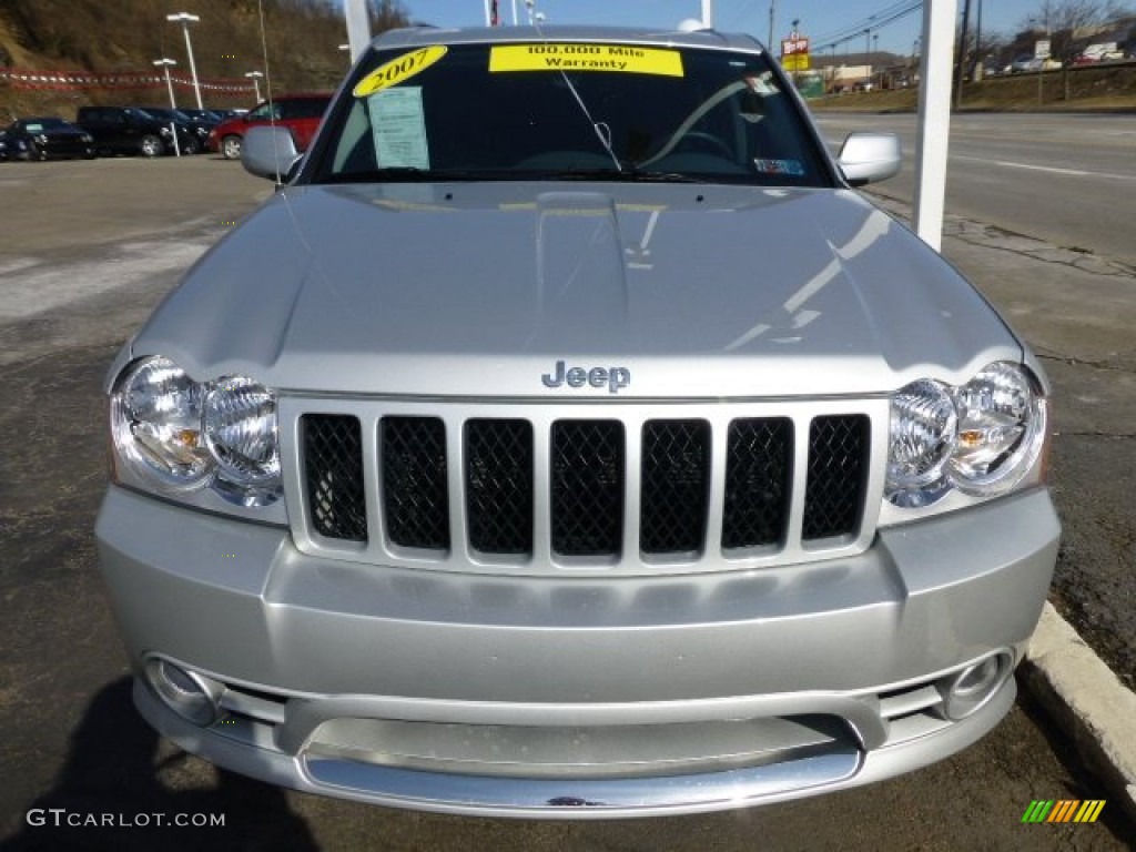 Bright Silver Metallic 2007 Jeep Grand Cherokee SRT8 4x4 Exterior Photo #78014292