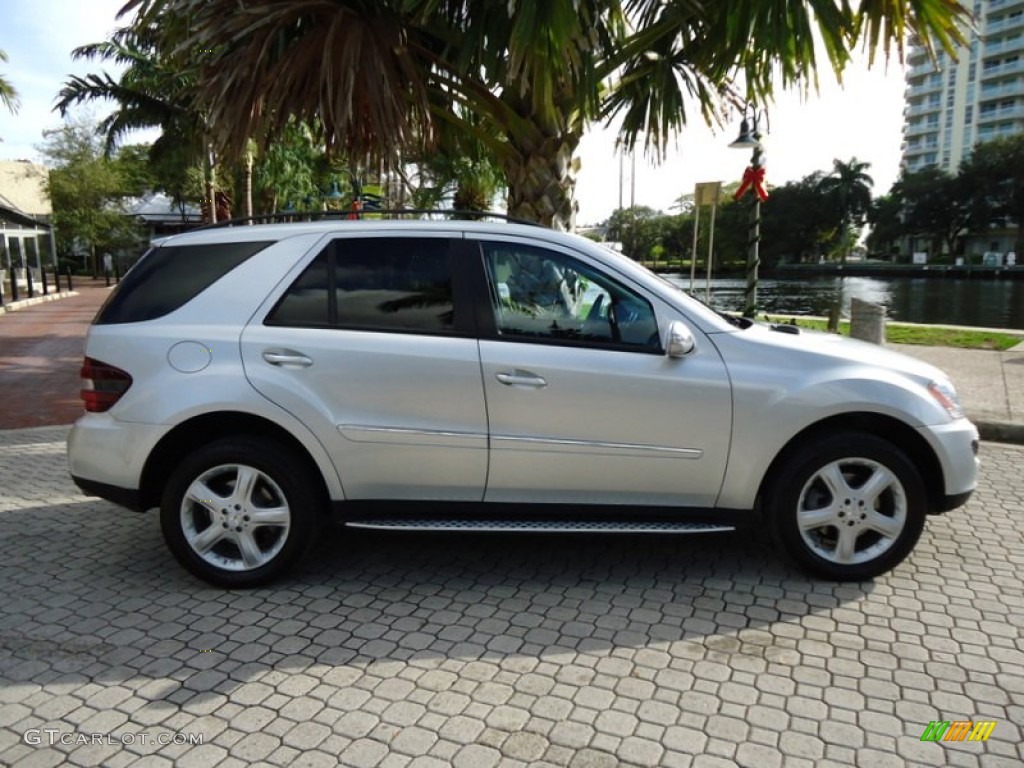 Iridium Silver Metallic 2007 Mercedes-Benz ML 350 4Matic Exterior Photo #78014315