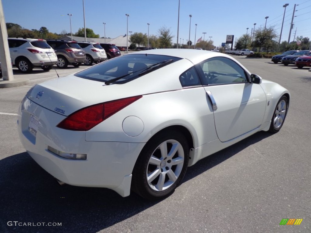 2004 350Z Touring Coupe - Pikes Peak White Pearl / Frost photo #7