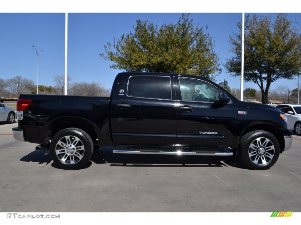 2012 Tundra Texas Edition CrewMax 4x4 - Black / Graphite photo #6