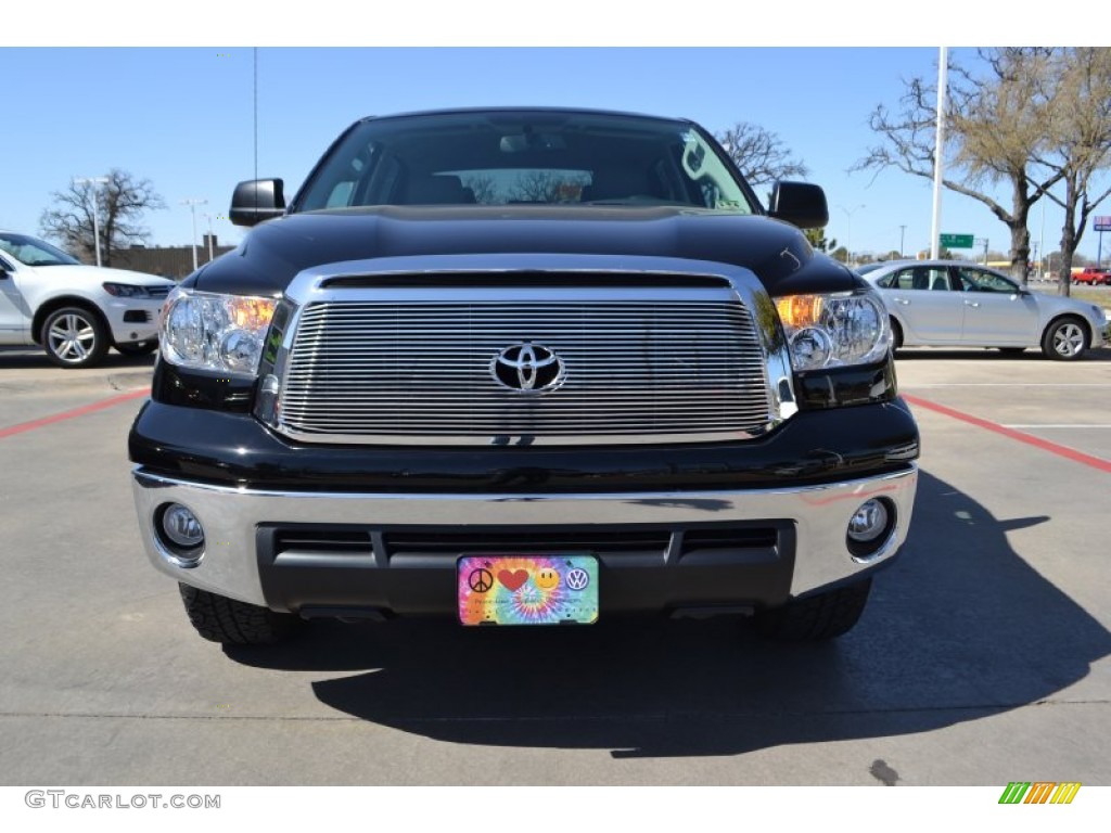 2012 Tundra Texas Edition CrewMax 4x4 - Black / Graphite photo #8