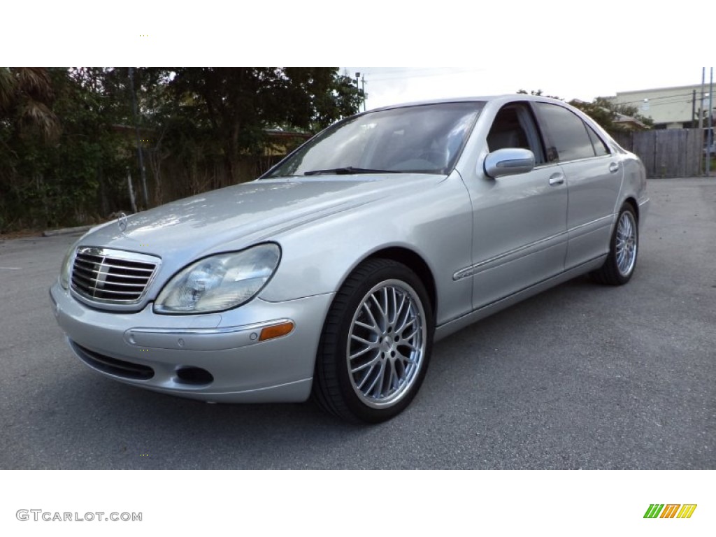 Brilliant Silver Metallic 2001 Mercedes-Benz S 600 Sedan Exterior Photo #78015764