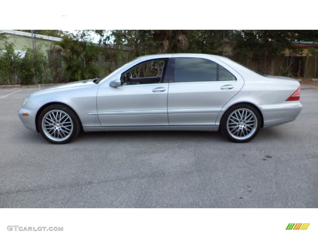Brilliant Silver Metallic 2001 Mercedes-Benz S 600 Sedan Exterior Photo #78015773
