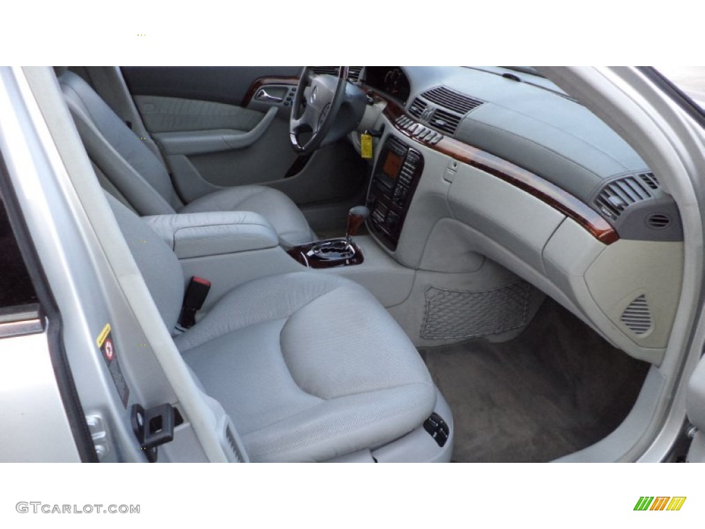 Ash Interior 2001 Mercedes-Benz S 600 Sedan Photo #78015818