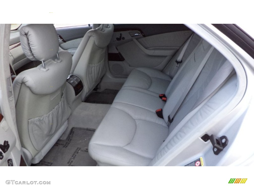 Ash Interior 2001 Mercedes-Benz S 600 Sedan Photo #78015839