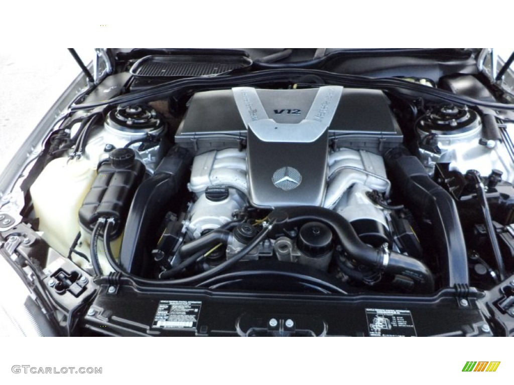 2001 Mercedes-Benz S 600 Sedan Engine Photos