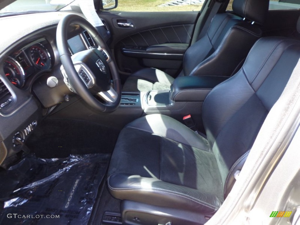 2012 Dodge Charger R/T Road and Track Front Seat Photo #78015881
