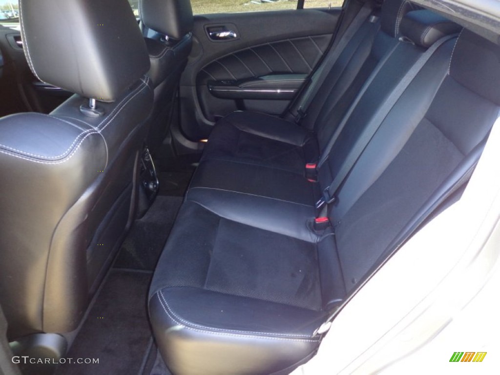 2012 Dodge Charger R/T Road and Track Rear Seat Photo #78015884