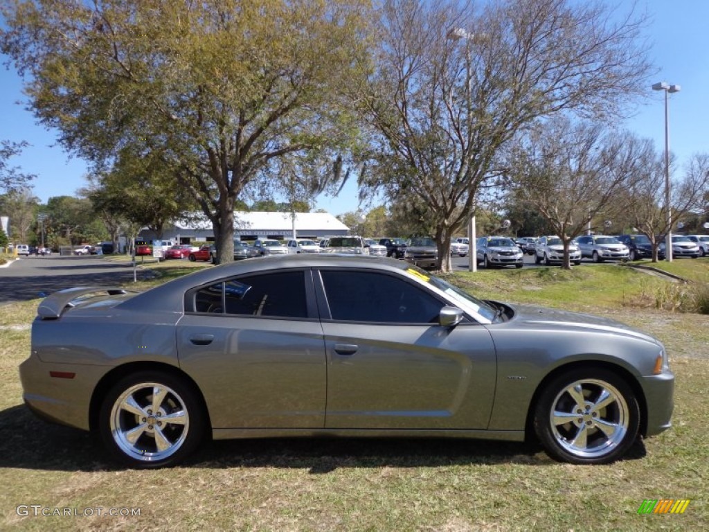 Tungsten Metallic 2012 Dodge Charger R/T Road and Track Exterior Photo #78015896