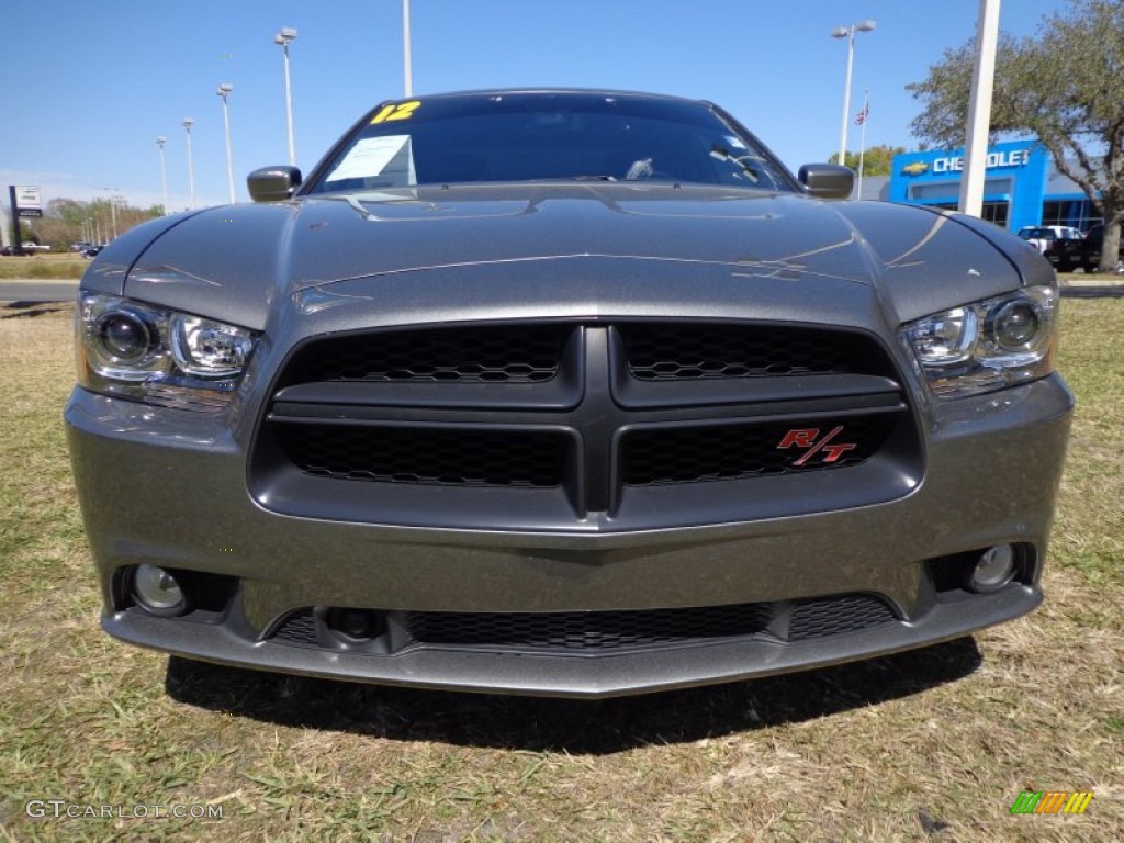 Tungsten Metallic 2012 Dodge Charger R/T Road and Track Exterior Photo #78015920