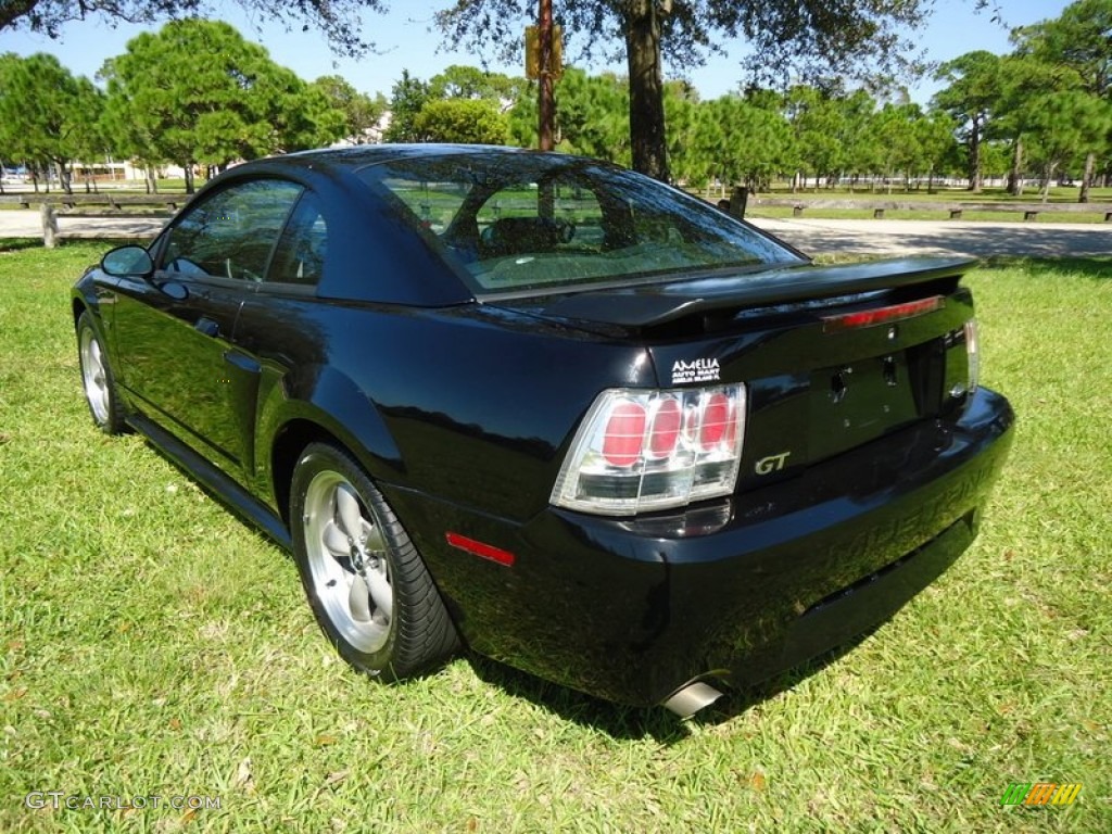 2001 Mustang GT Coupe - Black / Dark Charcoal photo #6