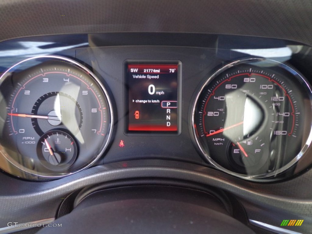 2012 Dodge Charger R/T Road and Track Gauges Photos
