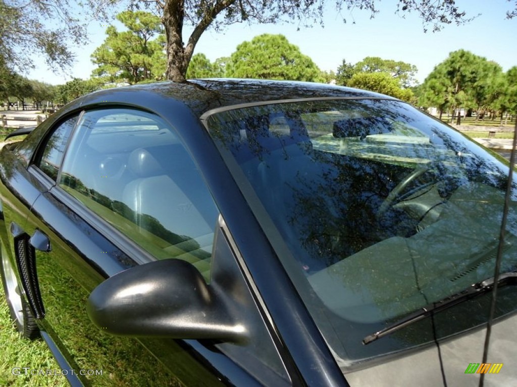 2001 Mustang GT Coupe - Black / Dark Charcoal photo #9