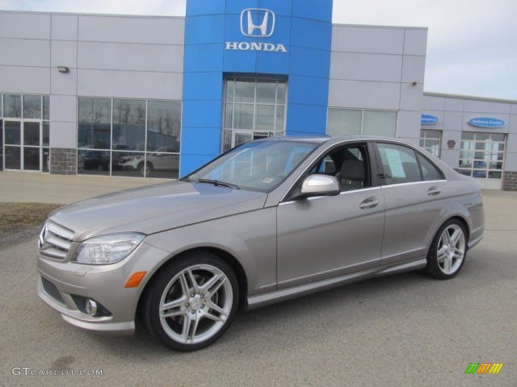 Pewter Metallic 2008 Mercedes-Benz C 350 Sport Exterior Photo #78016583