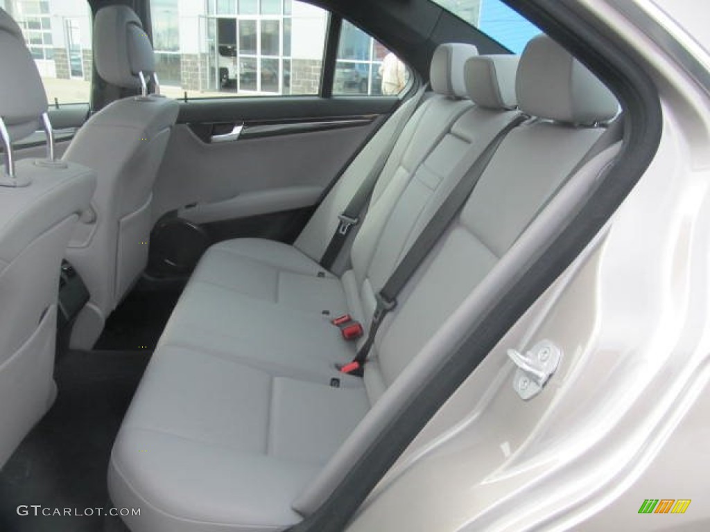 Grey/Black Interior 2008 Mercedes-Benz C 350 Sport Photo #78016631